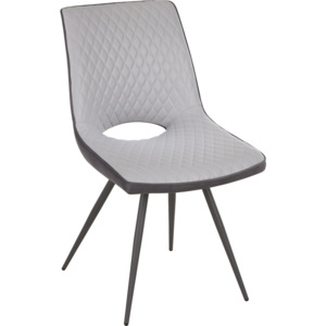 MODERN LIVING Židle Jennifer černá, šedá, tmavě šedá 64,5/86/47 cm