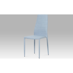 Artium Jídelní židle stohovatelná 43x39x95x48cm Barva: modrá