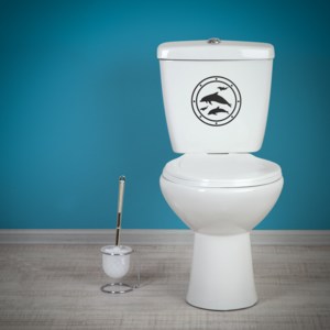 Samolepka na WC - Okno