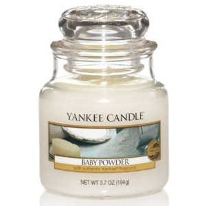 Svíčka Yankee Candle 104gr - Baby Powder