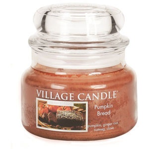 Village Candle Vonná svíčka ve skle, Dýňový Chléb - Pumpkin Bread, 11oz