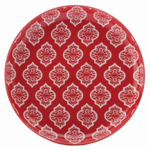 Dezertní talíř Alcazar Red Circ 18,5 cm červený - Maxwell&Williams