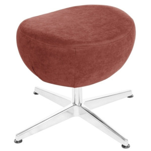 Broskvově oranžová otočná stolička/podnožka My Pop Design Vostell