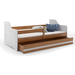 Dětská postel Sofix 160x80 olše | matrace + rošt zdarma - BMS Group