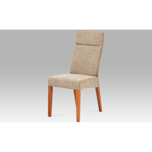 Artium Jídelní židle koženková 46x42x99x50cm Barva: třešeň