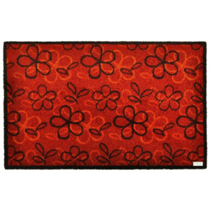 Rohožka Zala Living Floral Red, 50 x 70 cm