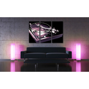 Ručně malovaný POP Art Sleva 25 % obraz DJ 3 dílný 120X80 cm dj/24h