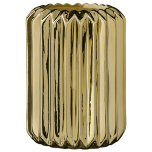 Porcelánová váza Gold Fluted (kód BDAY10 na -20 %)