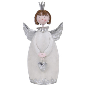Dekorativní andělíček Ego Dekor Lola, výška 18 cm
