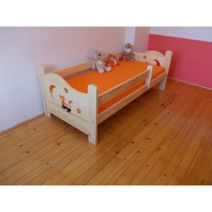 KOMPLET SET dětská postel KATKA (70x160) + ROŠT + MATRACE