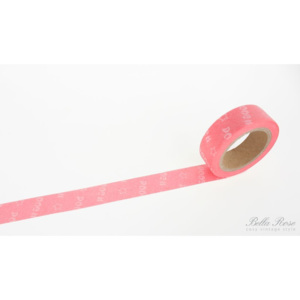 Samolepící designová páska - Pink