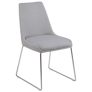 Jídelní židle Alicia (SET 2 ks), šedá - šedá