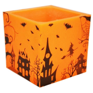 Lucerna čtverec | Halloween - čarodějnice