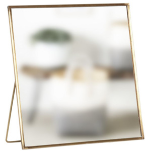 Stolní zrcadlo Brass/glass
