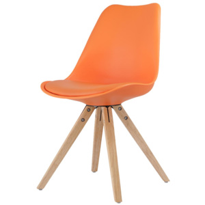 IDEA Jídelní židle LADY oranžová