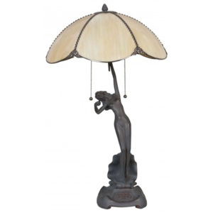 Stolní lampa Tiffany Woman - Ø 41*70 cm