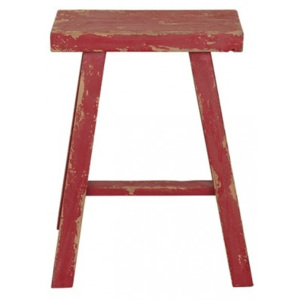 Dřevěná stolička G red 45 cm Green Gate