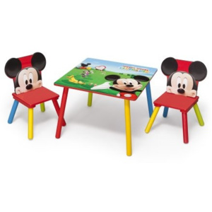 Dětský stůl s židlemi Myšák Mickey II - TT89424MM