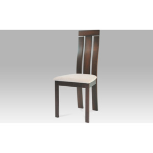 Artium Jídelní židle dřevěná 45x43x101x47cm Barva: ořech