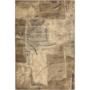 Přirodní kusový koberec Teheran 989-0405-2969 šedo-hnědý Typ: 65x110 cm