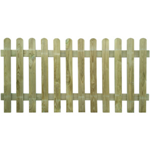 Dřevěný laťkový plot 200 x 100 cm