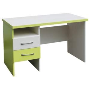 Psací stůl CASPER C010 creme/zelená