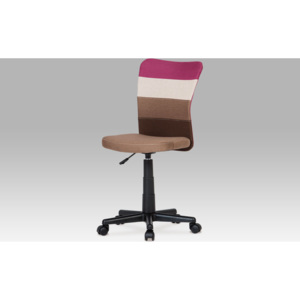 Artium Kancelářská židle | látka mix barev Barva: fialová
