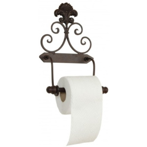 Držák toaletního papíru ornament - 18*10*25 cm Clayre & Eef