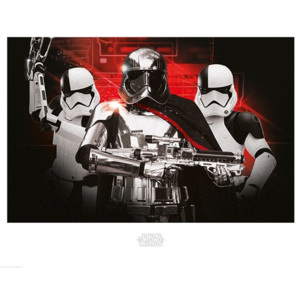 Obraz, Reprodukce - Star Wars: Poslední z Jediů - Stormtrooper Team, (80 x 60 cm)