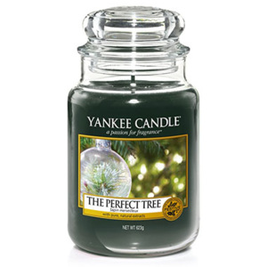 Yankee Candle – vonná svíčka The Perfect Tree, velká 623 g