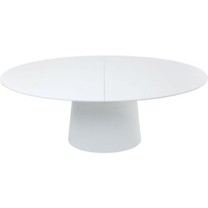 Bílý rozkládací jídelní stůl Kare Design Benvenuto, 200 x 110 cm