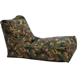 IDEA Sedací křeslo LOUNGE army V6