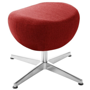 Červená otočná stolička/podnožka My Pop Design Indiana