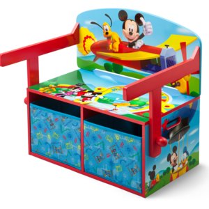 Dětská lavice s úložným prostorem Myšák Mickey TB84912MM