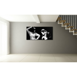 Ručně malovaný POP Art Sleva 25 % obraz Pulp Fiction 50X100 cm pulp4/24h