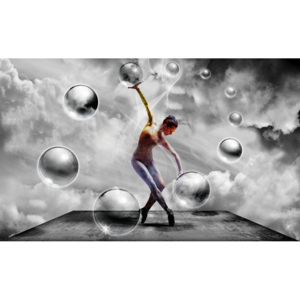 Obraz na plátně: Sférický tanec - 75x100 cm