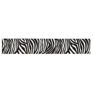 Designová samolepící páska Zebra black/white