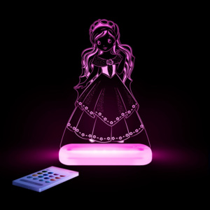 Aloka Noční světýlko Princezna + ovladač pro volbu barev