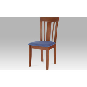 Artium Jídelní židle bez sedáku dřevěná 46x41x96x46cm Barva: modrá