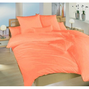 BROTEX Povlak krep UNI 50x50cm Oranžový, Výběr zapínání: zipový uzávěr Výběr zapínání:: zipový uzávěr
