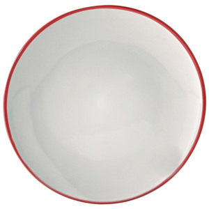 Červený jídelní talíř Price & Kensington Cosmos, 26,5 cm