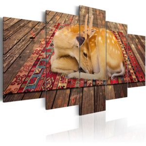 Artgeist Obraz - Domestication - 5 pieces 100x50