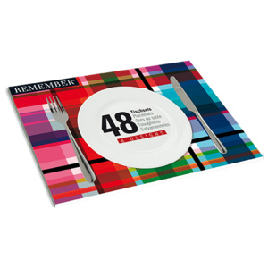 Papírové prostírání Mix, 48 ks - více barev