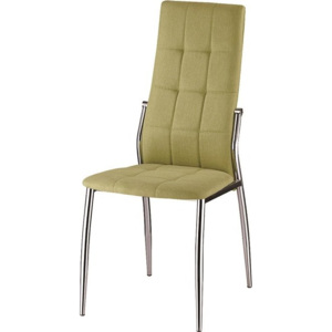 Tempo Kondela Židle, zelená látka / kov, ADORA