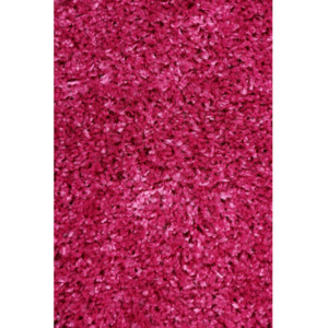 Kusový koberec Shaggy vlas 30 mm Fiono růžový, Velikosti 70x140cm