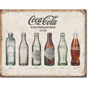 Cedule Coca Cola - Bottle Evolution
