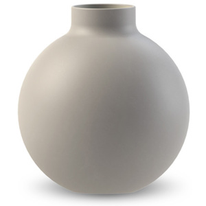 Collar vase 12cm light grey