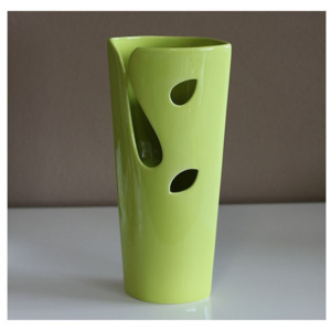 Autronic Keramická váza zelená, 27 cm