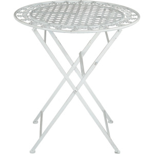 Artium Stůl kovový 70x76cm Barva: bílá