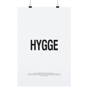 Plakát Hygge 30x42 cm